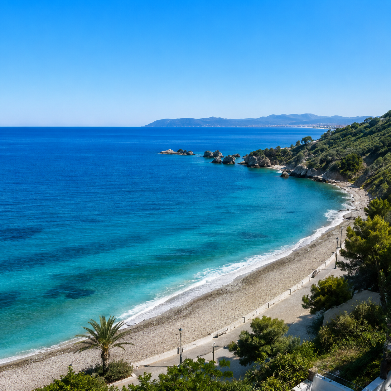 Costa panoramica dell’Adriatico
